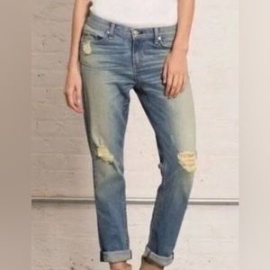 Rag & Bone Distressed Dash Jeans - 27